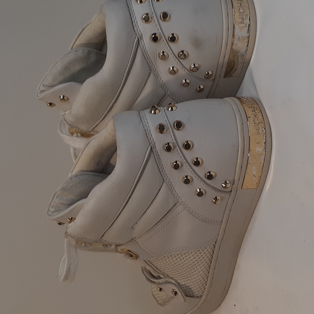 Michael Kors Women's High Top Sneakers - Picture 4 of 13